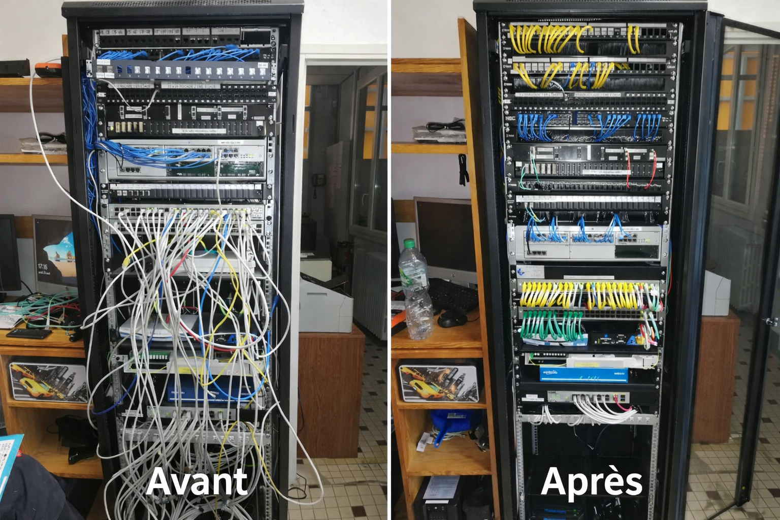 Pont radio installation